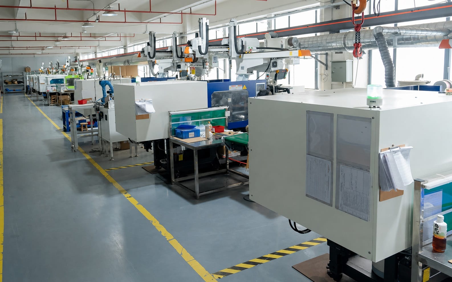 Produktionslinie eines Fertigungsstandorts